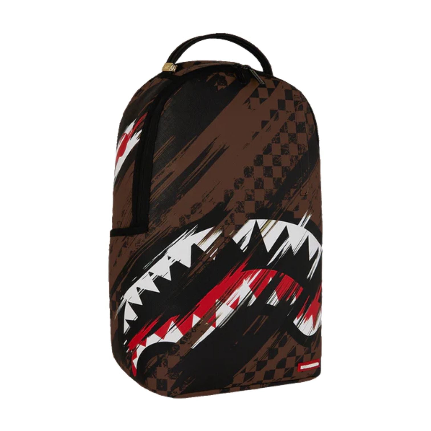 Sprayground Smeared Grunge Backpack 'Brown Black' B8556