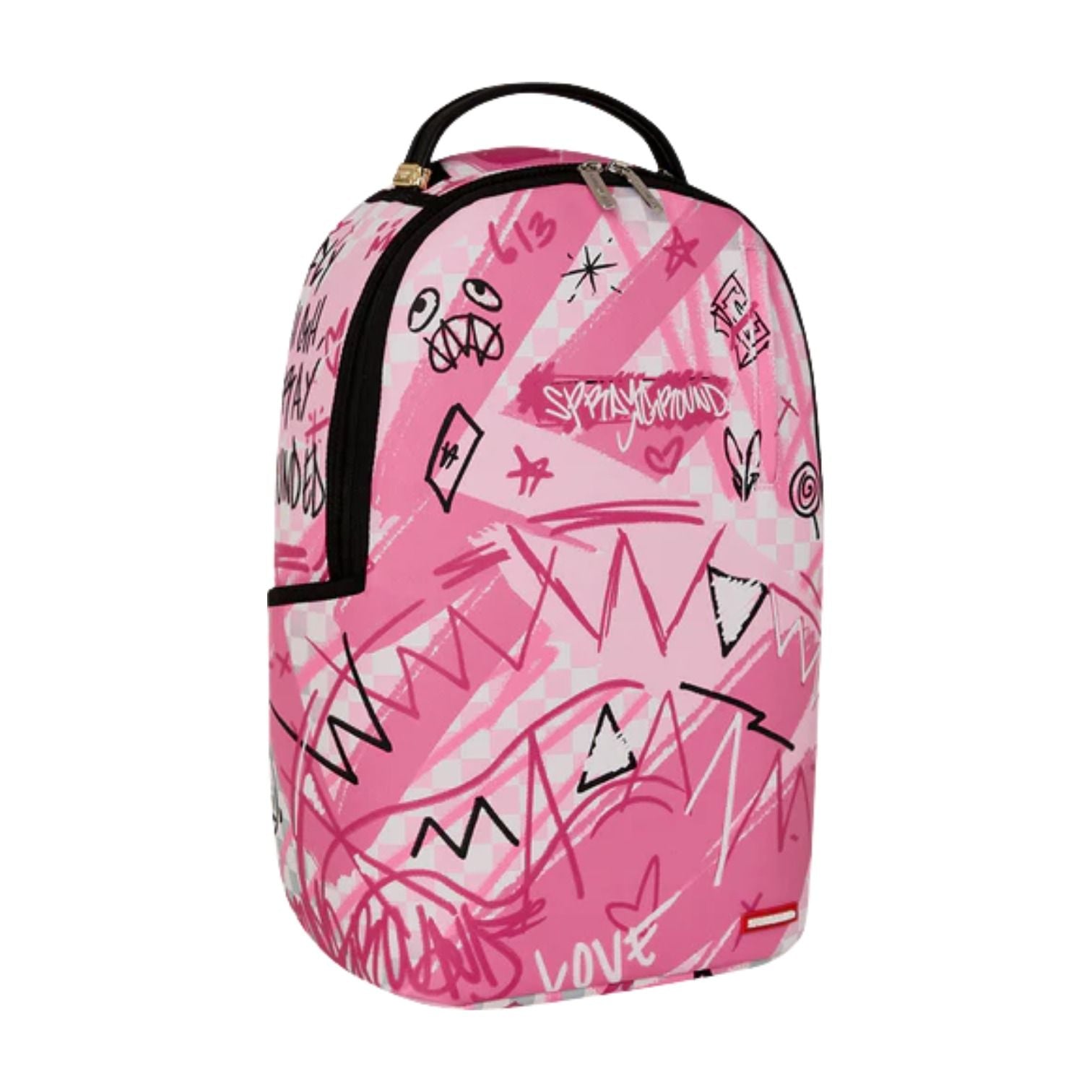 Sprayground Broken Hearts Club Backpack 'Pink' B8672