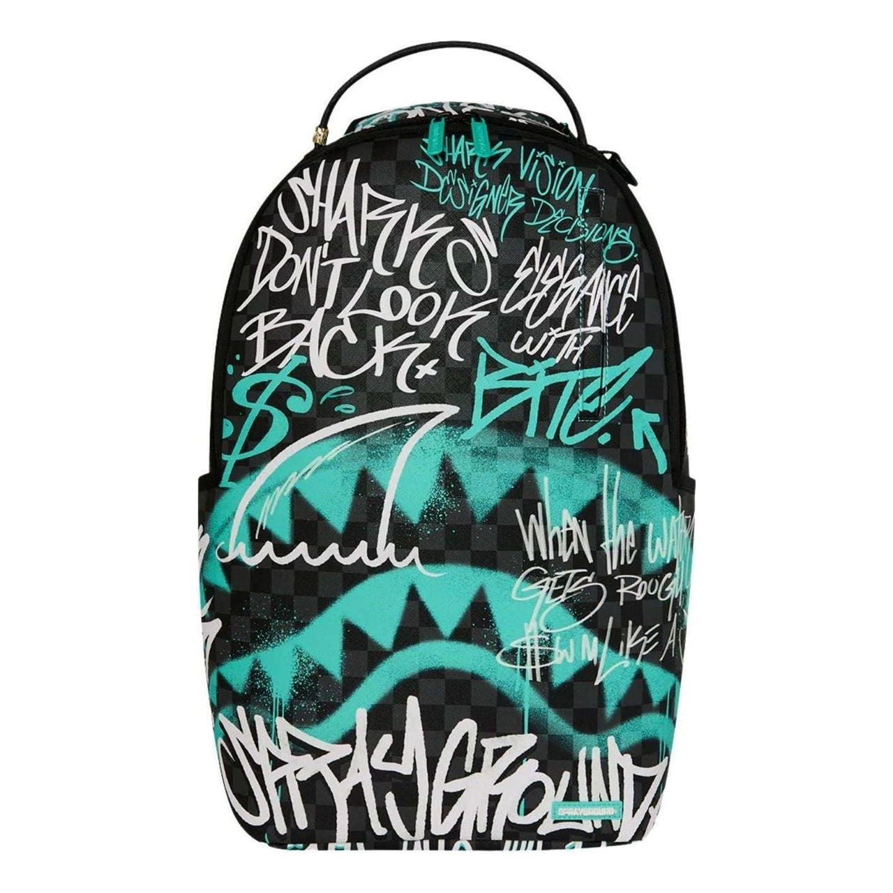 Sprayground Spray Poetry III dlxsv Backpack 'Multicolor Water Green' 45116180660400