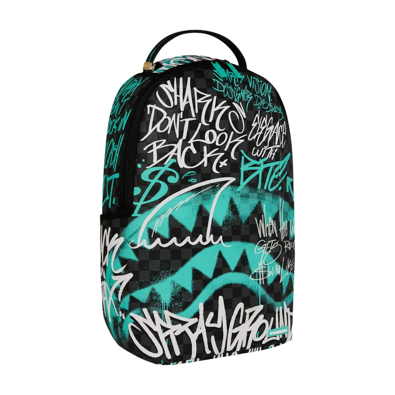 Sprayground Spray Poetry III dlxsv Backpack 'Multicolor Water Green' 45116180660400
