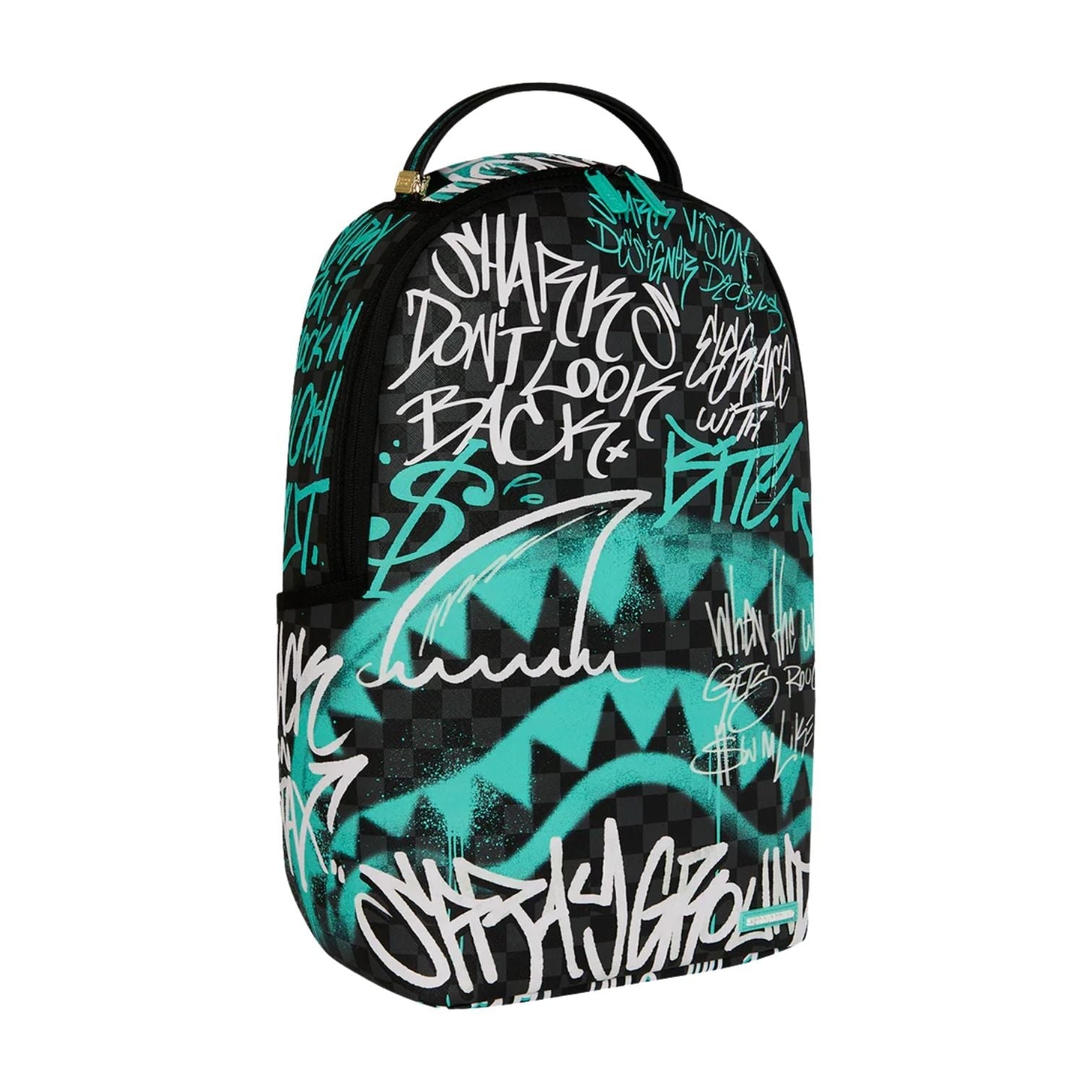 Sprayground Spray Poetry III dlxsv Backpack 'Multicolor Water Green' 45116180660400