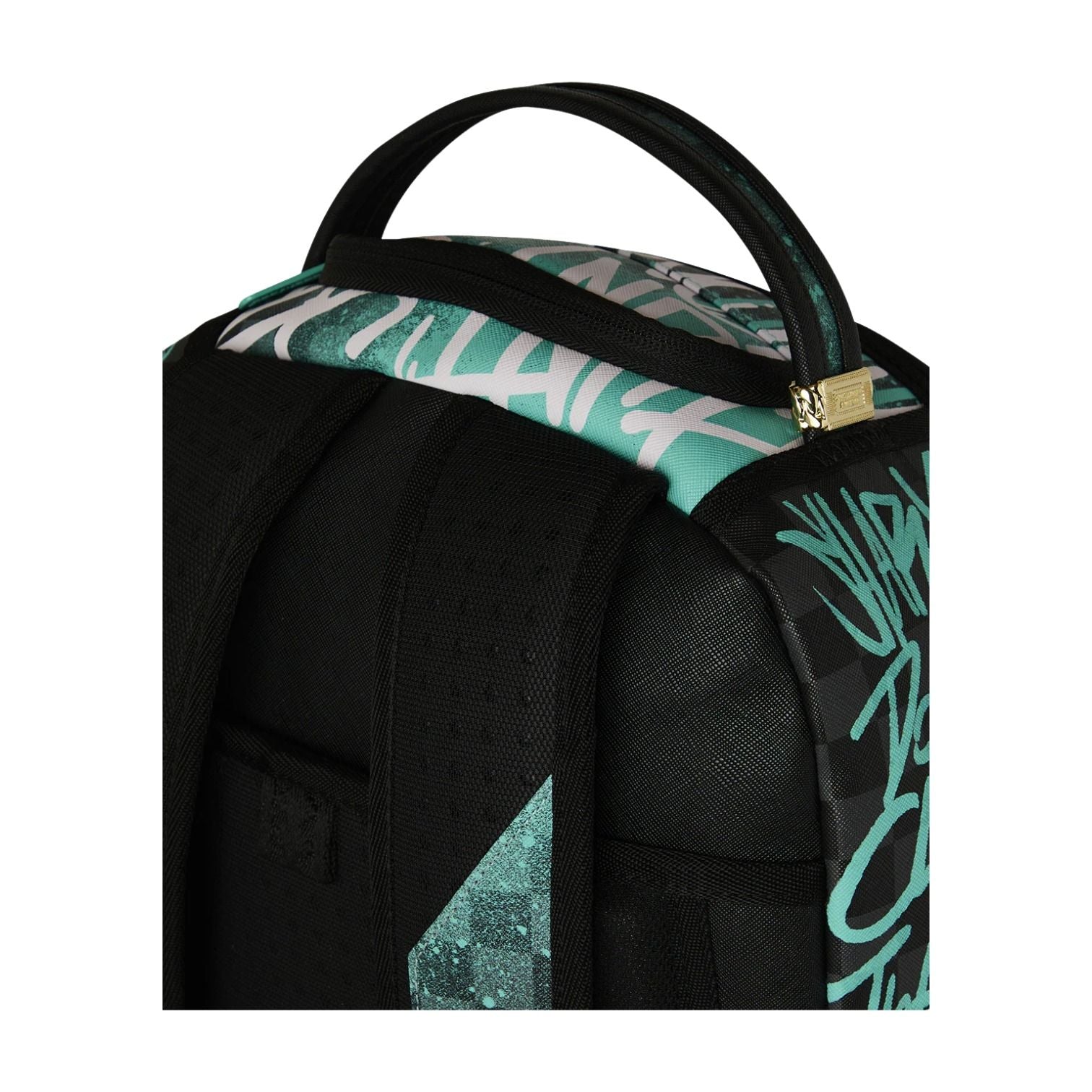 Sprayground Spray Poetry III dlxsv Backpack 'Multicolor Water Green' 45116180660400