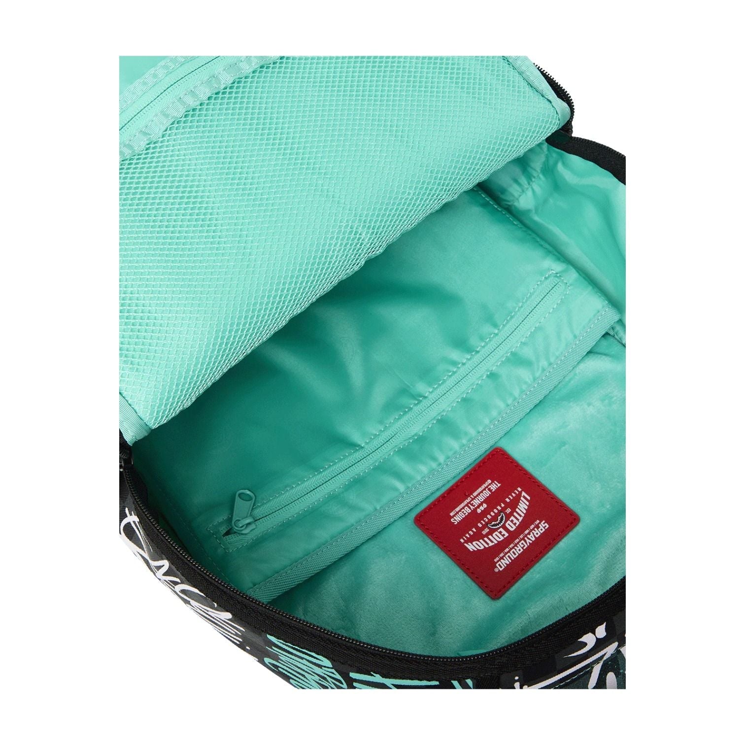 Sprayground Spray Poetry III dlxsv Backpack 'Multicolor Water Green' 45116180660400
