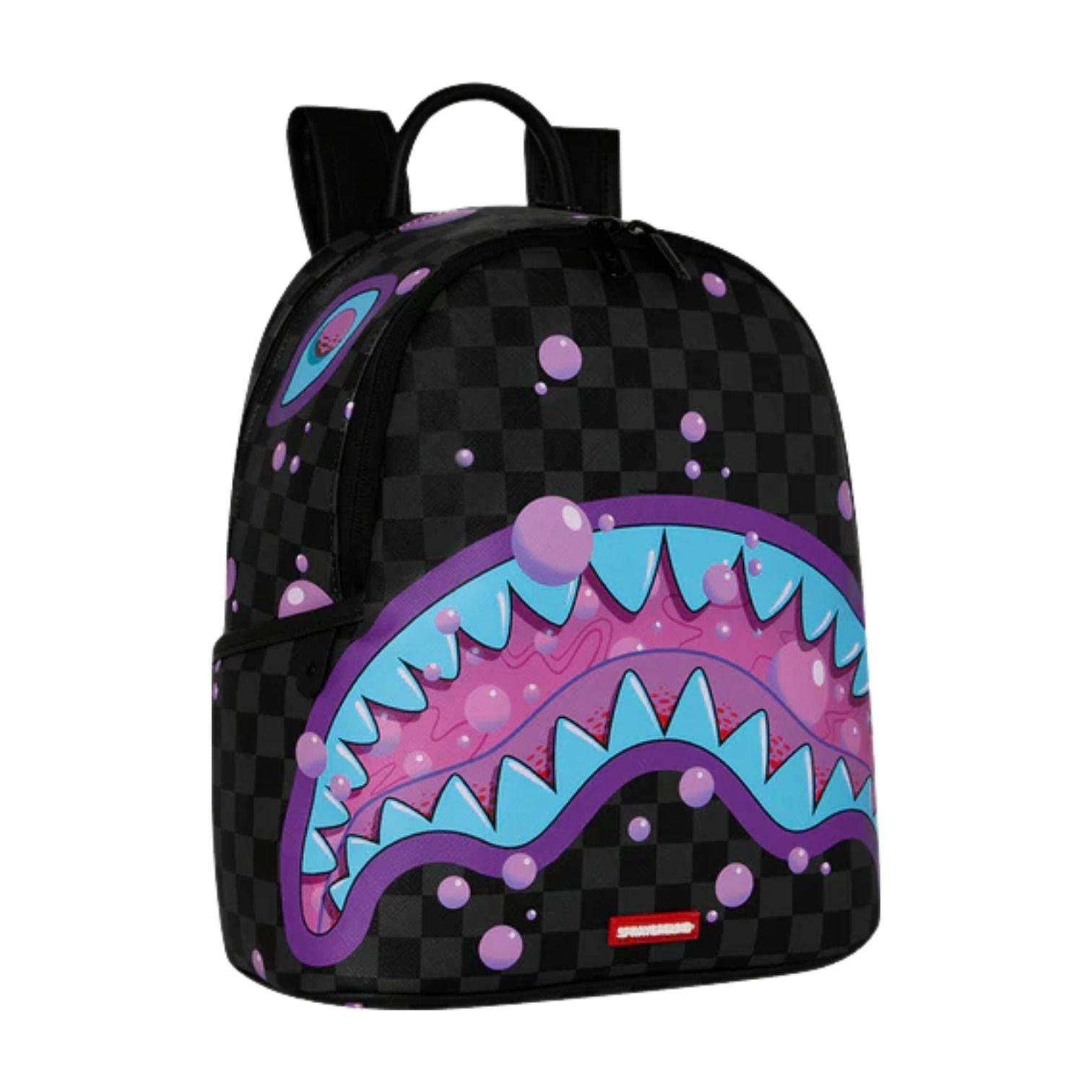 Sprayground Purple Slime Takeover Savage Backpack 'Black' B8955