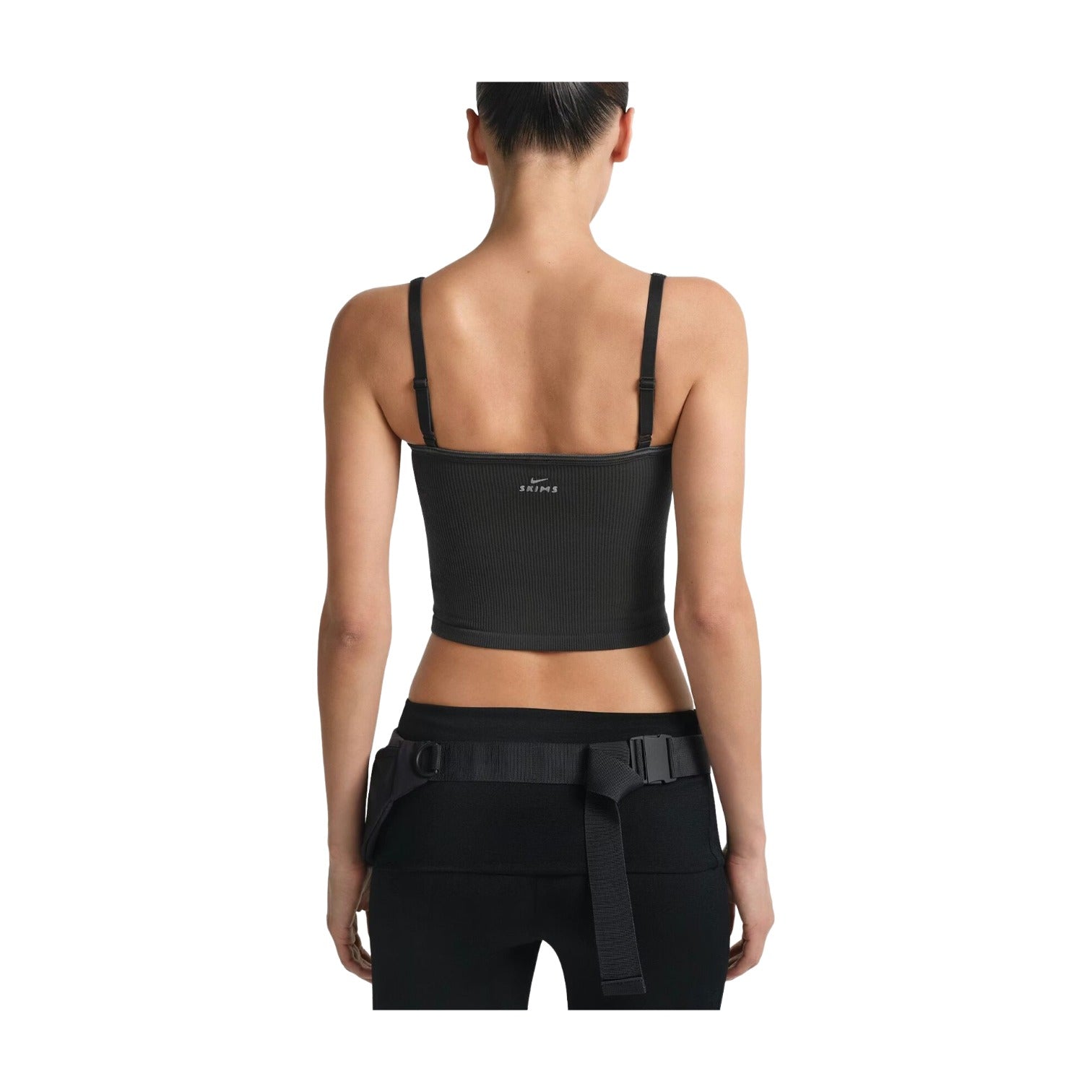 (WMNS) Nike x SKIMS Ribbed Seamless Cami Tank 'Obsidian' BABRA10223W-OAR