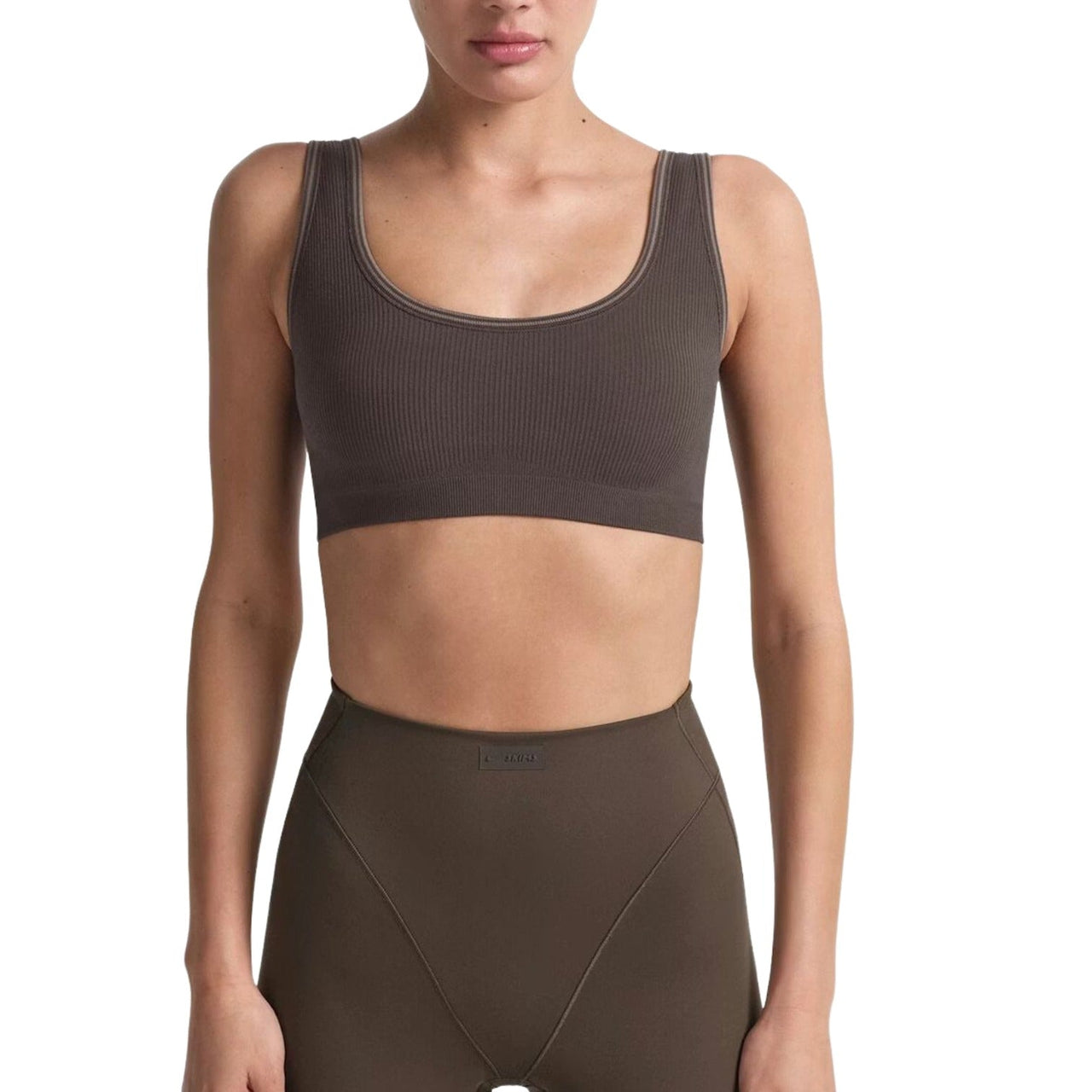 (WMNS) Nike x SKIMS Ribbed Seamless Scoop Bra 'Phoenix' BABRA9713W-PHR