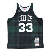 Mitchell & Ness Uninterrupted Boston Celtics Larry Bird Basketball Jersey 'Green Purple' SMJYMO20169-BCEGNBKLBI
