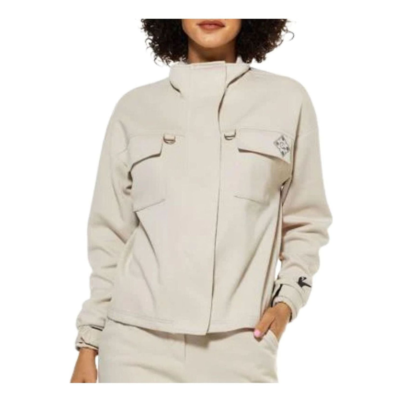 (WMNS) House of Cenmar Cargo-Pockets Jacket 'Beige' HOC-BCJ