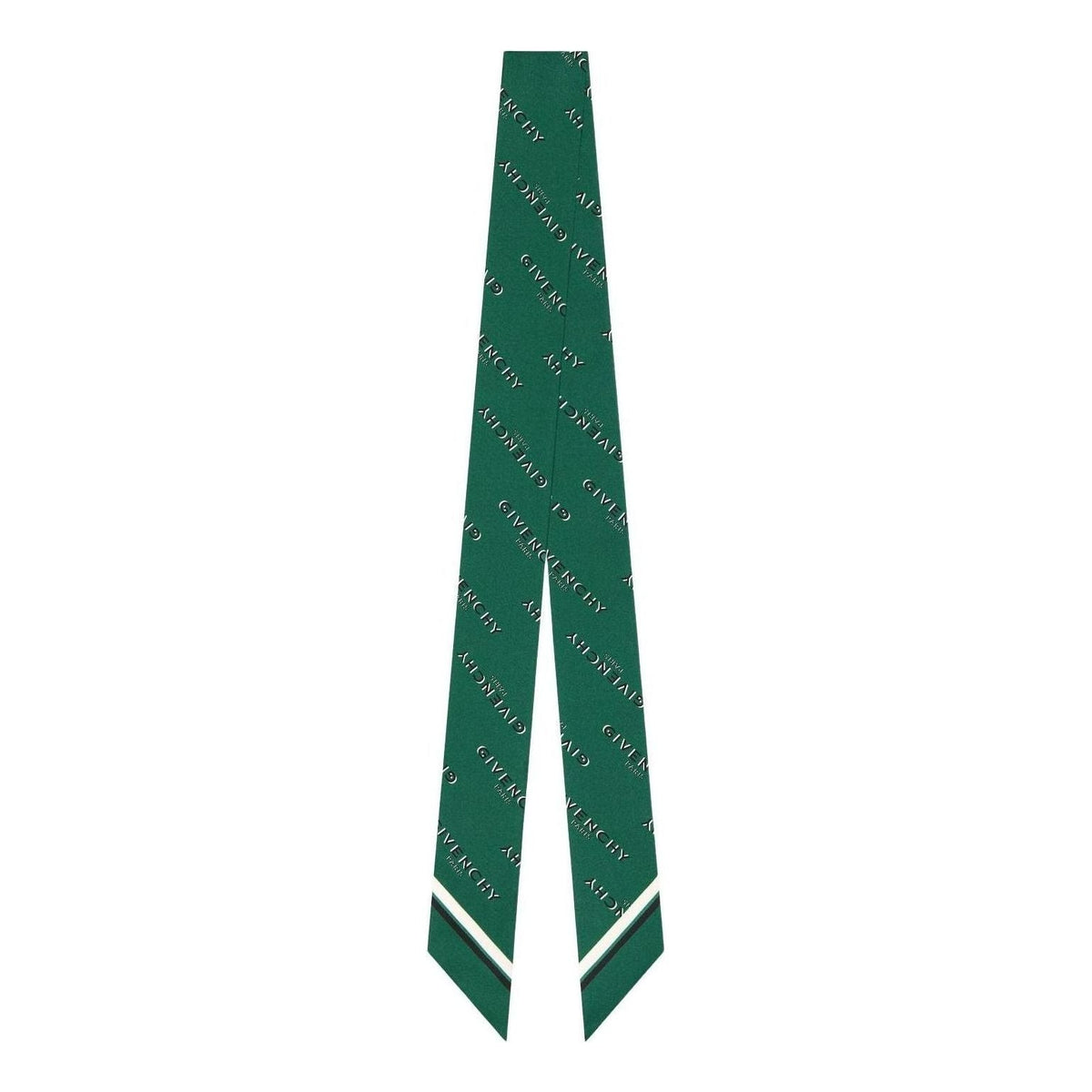 (WMNS) Givenchy SS26 GIVENCHY Shadow Bicolor Bandeau in Silk 'Emerald Green' BG00P3G002-320