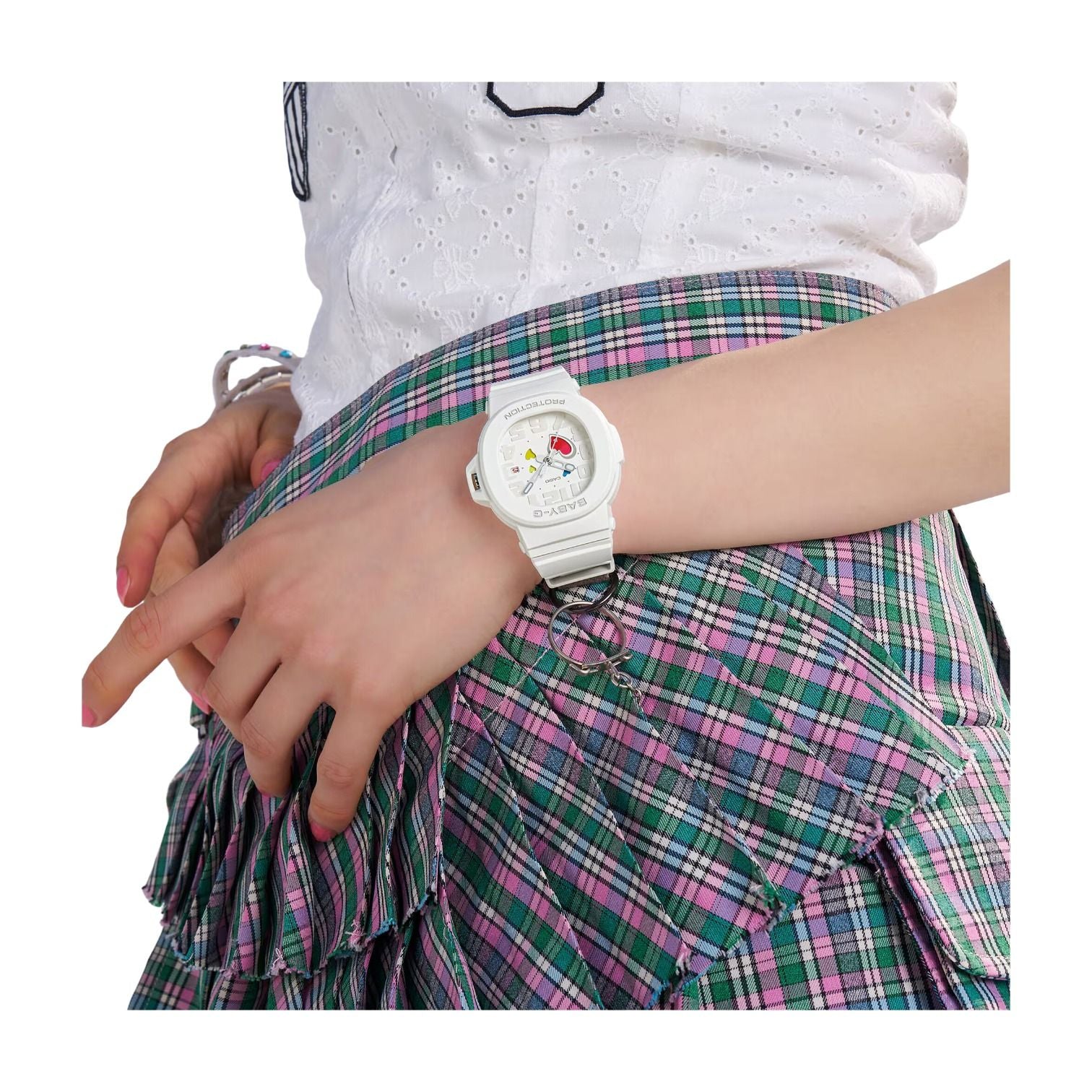 CASIO Baby-G BGA-10 Series 'White' BGA-10-7A