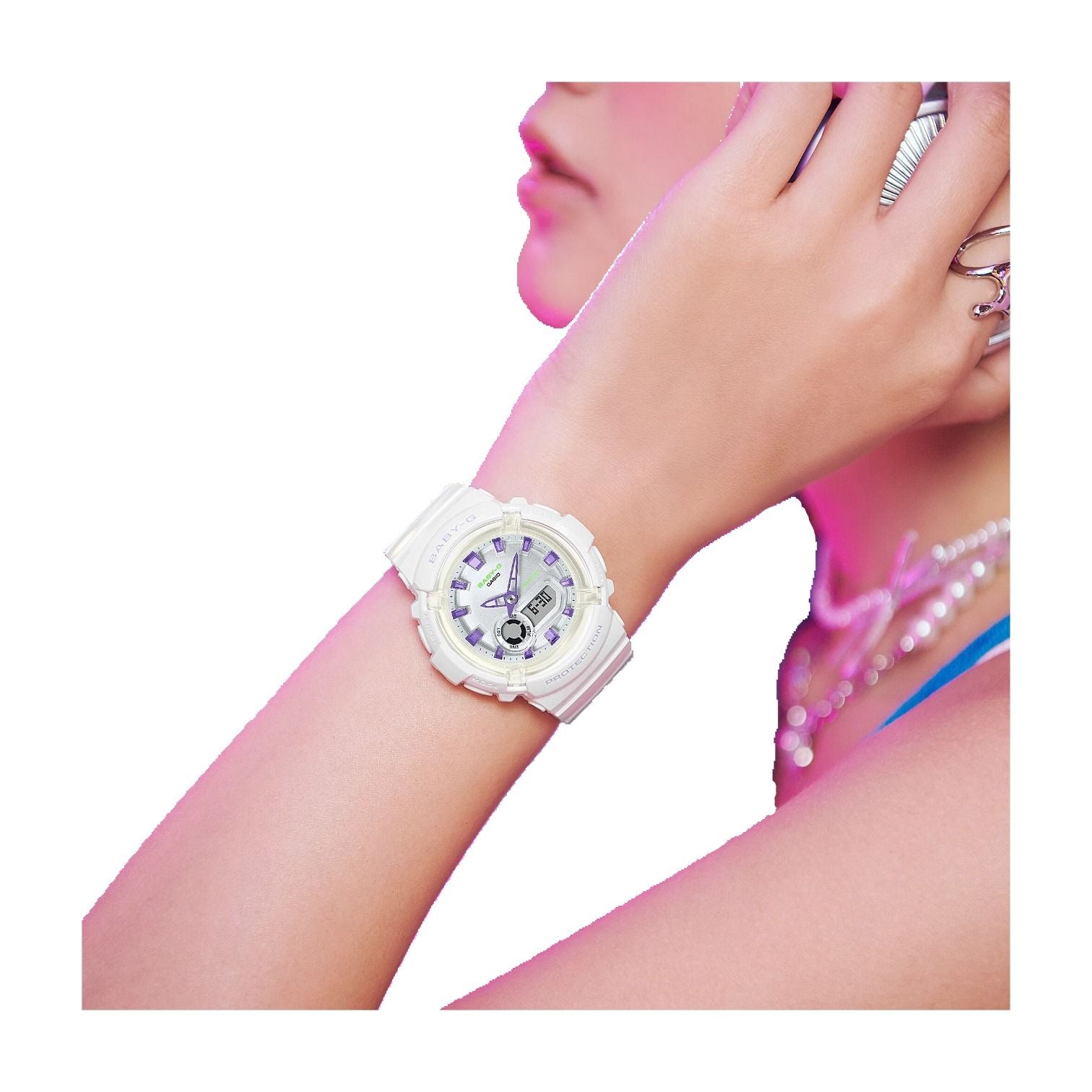 CASIO Baby-G BGA-280 Series 'White' BGA-280DN-7A
