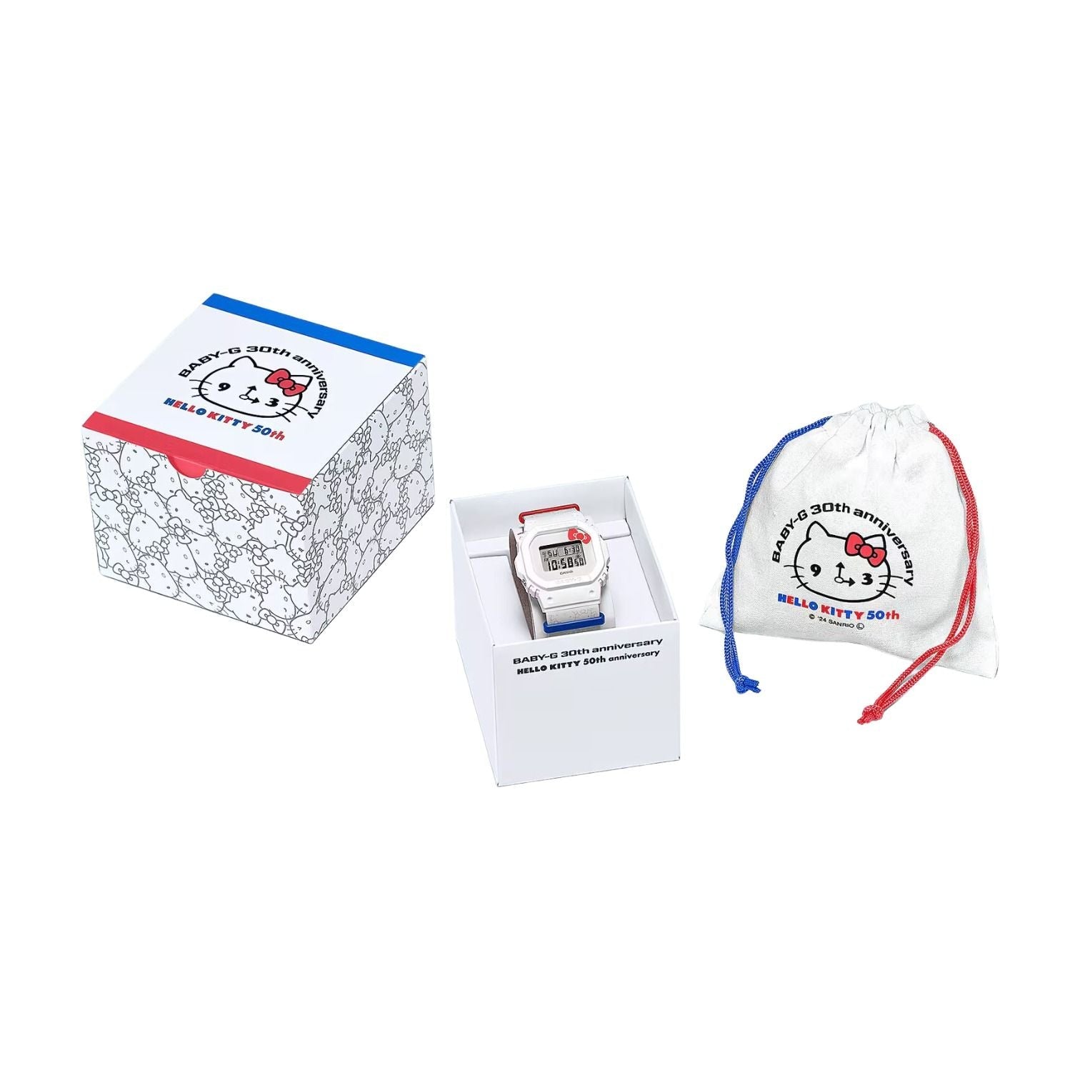 CASIO x Hello Kitty Baby-G BGD-565 Series 'White' BGD-565KT-7