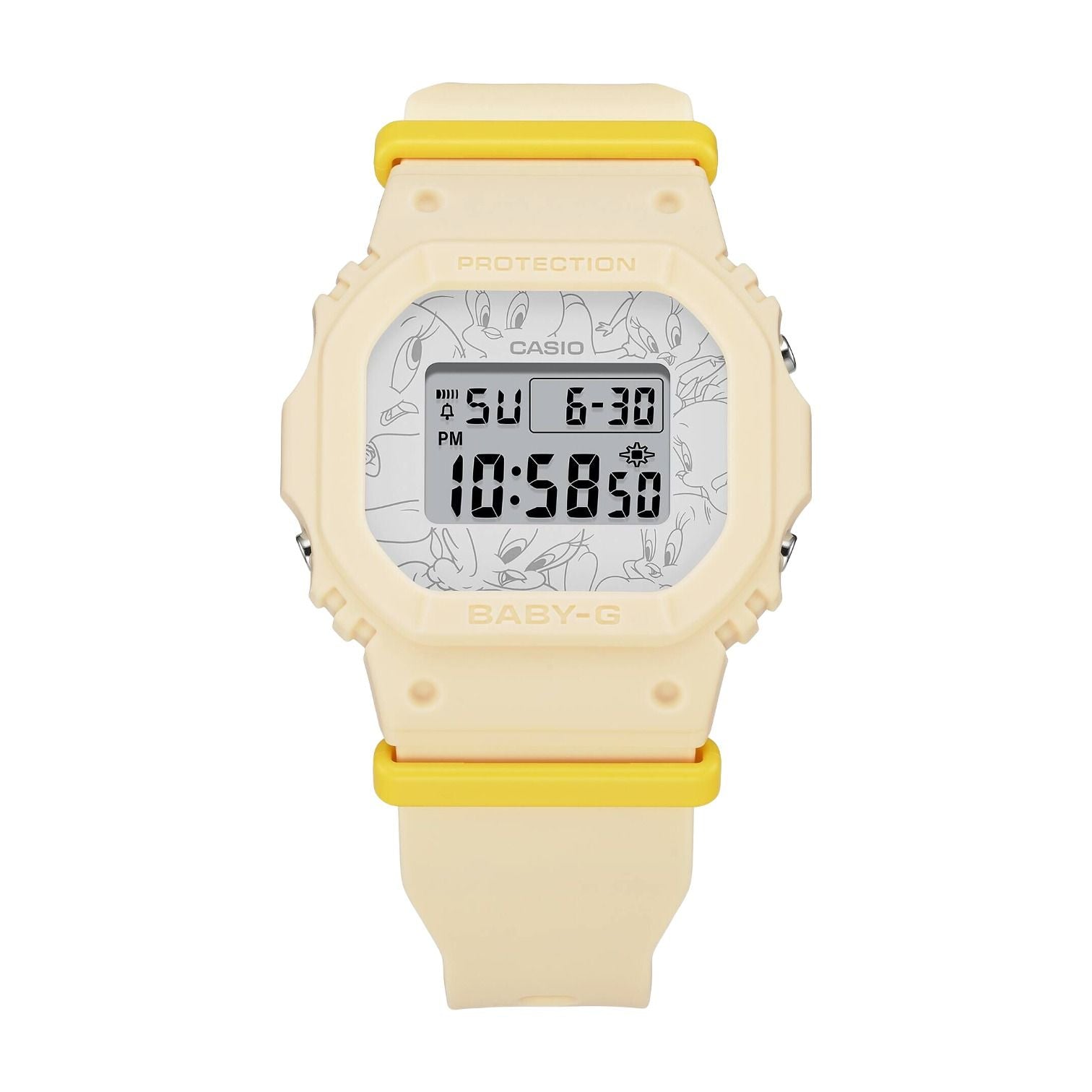 CASIO x Tweety Looney Tunes Baby-G BGD-565 Series 'Yellow' BGD-565TW-5
