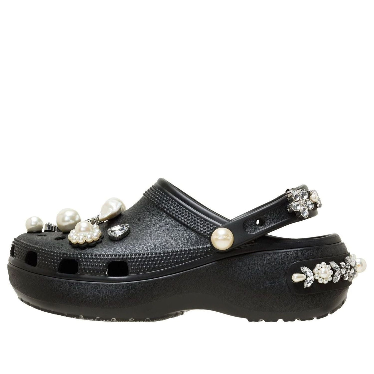 (WMNS) Crocs x Simone Rocha Platform Clog 'Black' 211798-001