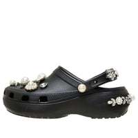(WMNS) Crocs x Simone Rocha Platform Clog 'Black' 211798-001