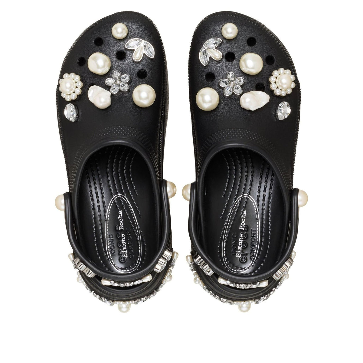 (WMNS) Crocs x Simone Rocha Platform Clog 'Black' 211798-001