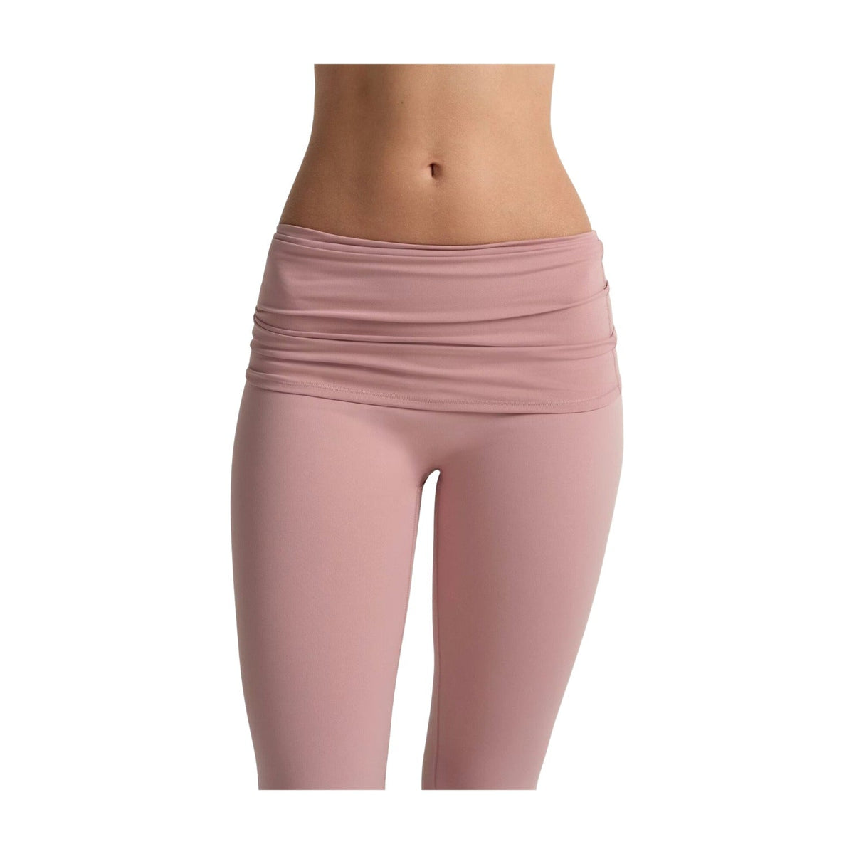 (WMNS) Nike x SKIMS Matte Foldover Slim Flare Legging 'Himalayan' BOLEG9493W-HIM