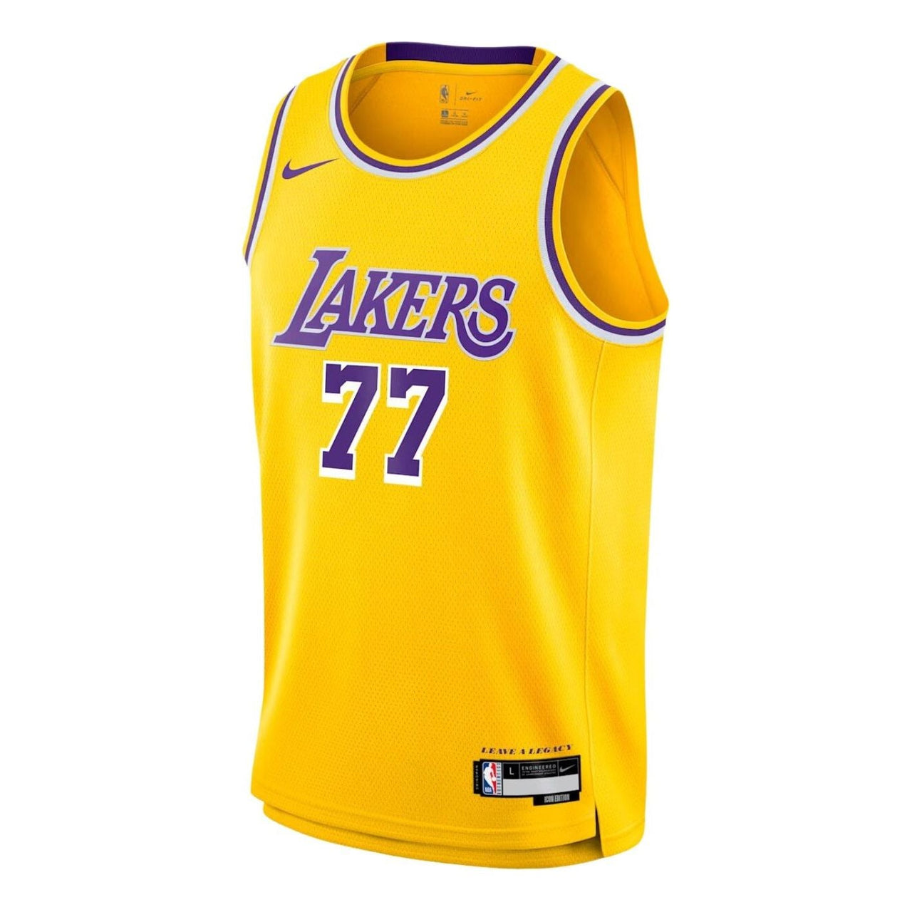 (GS) Nike Luka Dončić Los Angeles Lakers Icon Edition Swingman Jersey 'Amarillo' 9Z2B7BX2P-KLD