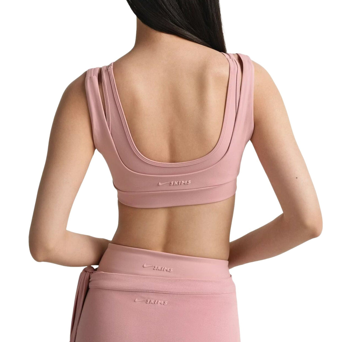 (WMNS) Nike x SKIMS Matte Double Strap Scoop Bra 'Himalayan' BRSPT6022W-HIM