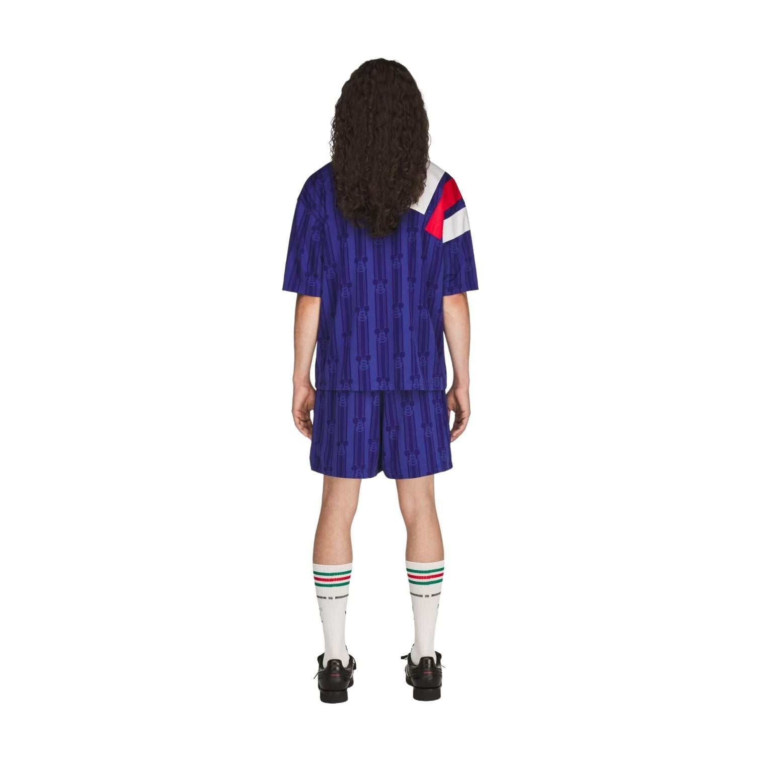 adidas x Brain Dead x Disney Football Jersey Asia Sizing 'Victory Blue' KR5194