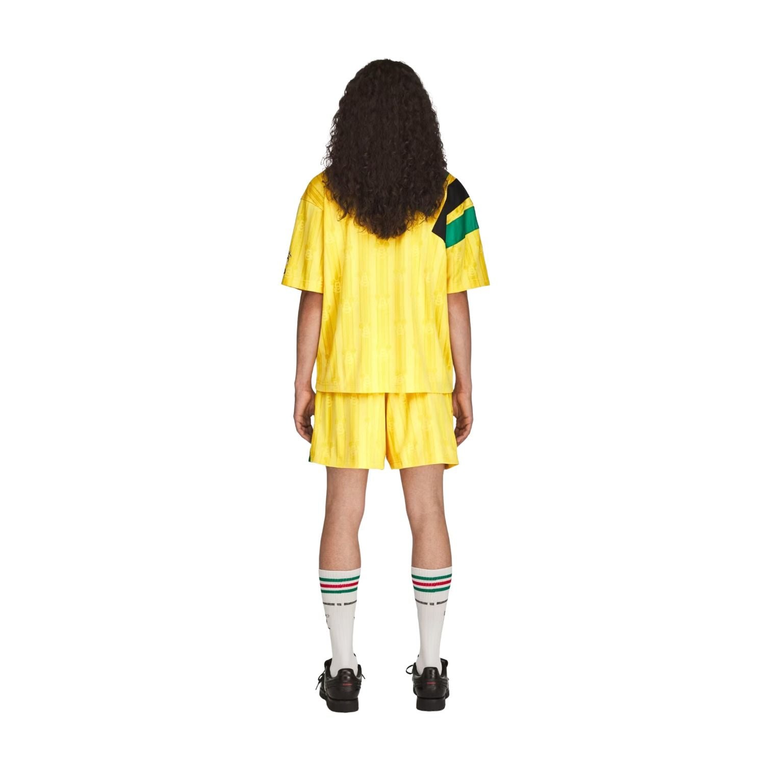 adidas x Brain Dead x Disney Football Jersey Asia Sizing 'Bold Gold' KR5195