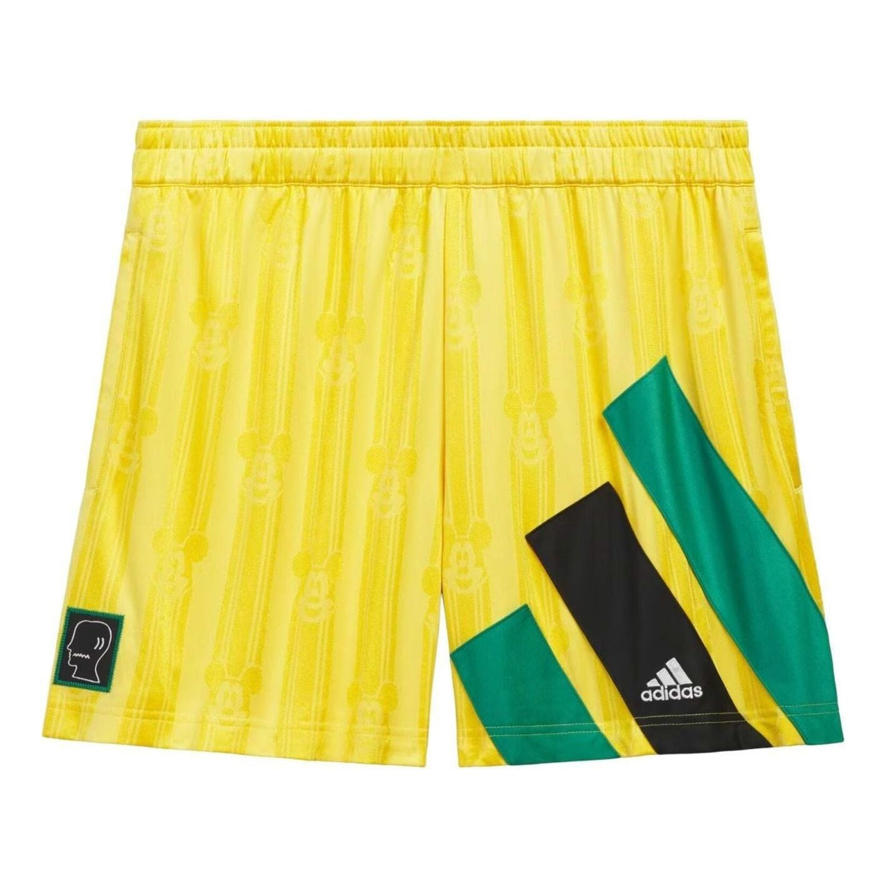 adidas x Brain Dead x Disney Short Asia Sizing 'Bold Gold' KR5197
