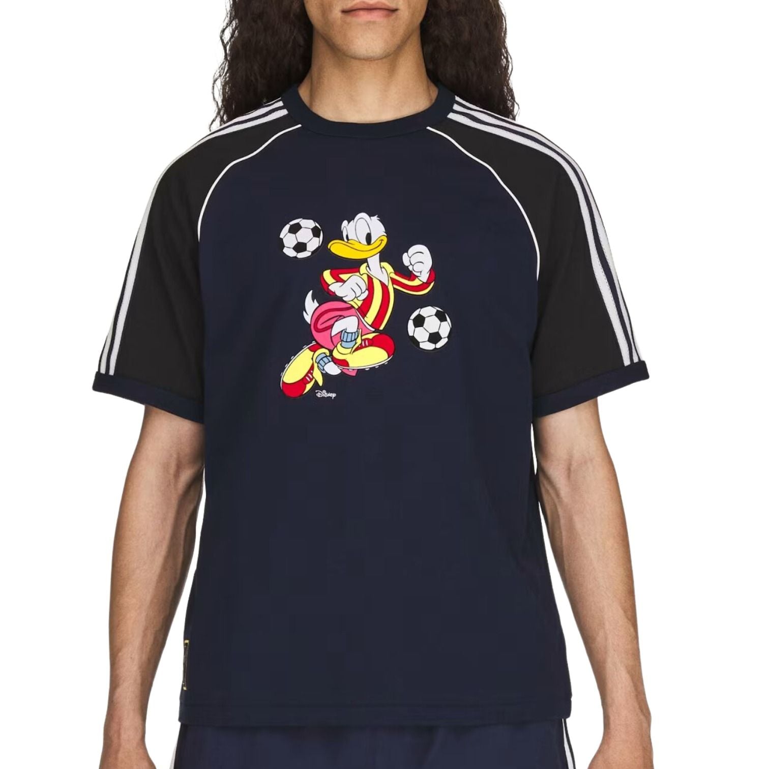 adidas x Brain Dead x Disney Football Jersey Asia Sizing 'Collegiate Navy' KR5173