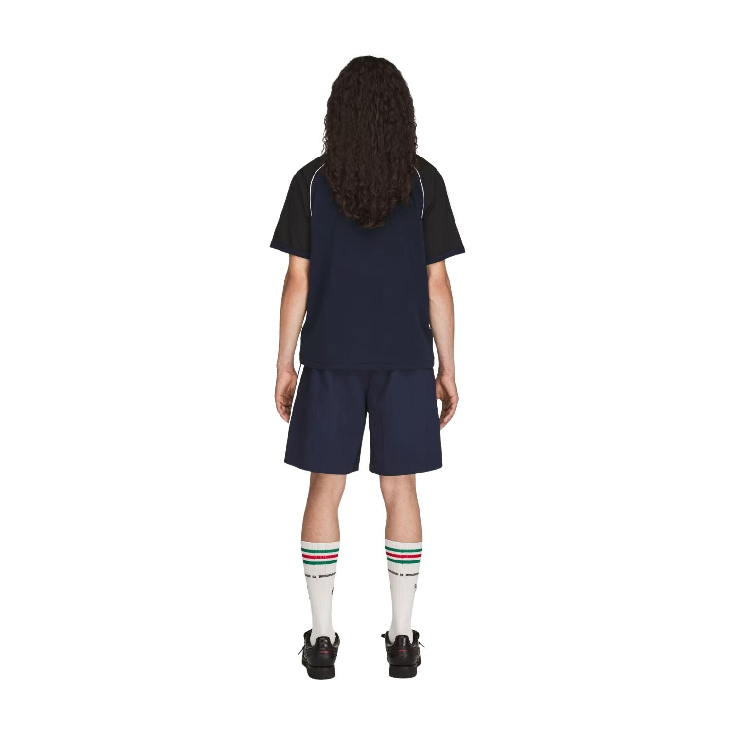 adidas x Brain Dead x Disney Football Jersey Asia Sizing 'Collegiate Navy' KR5173