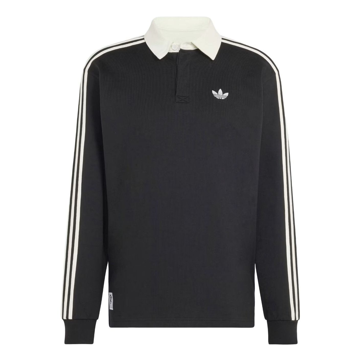 adidas x Beckenbauer WC26 OG Longsleeve Polo Shirt Asia Sizing 'Black' LE4544