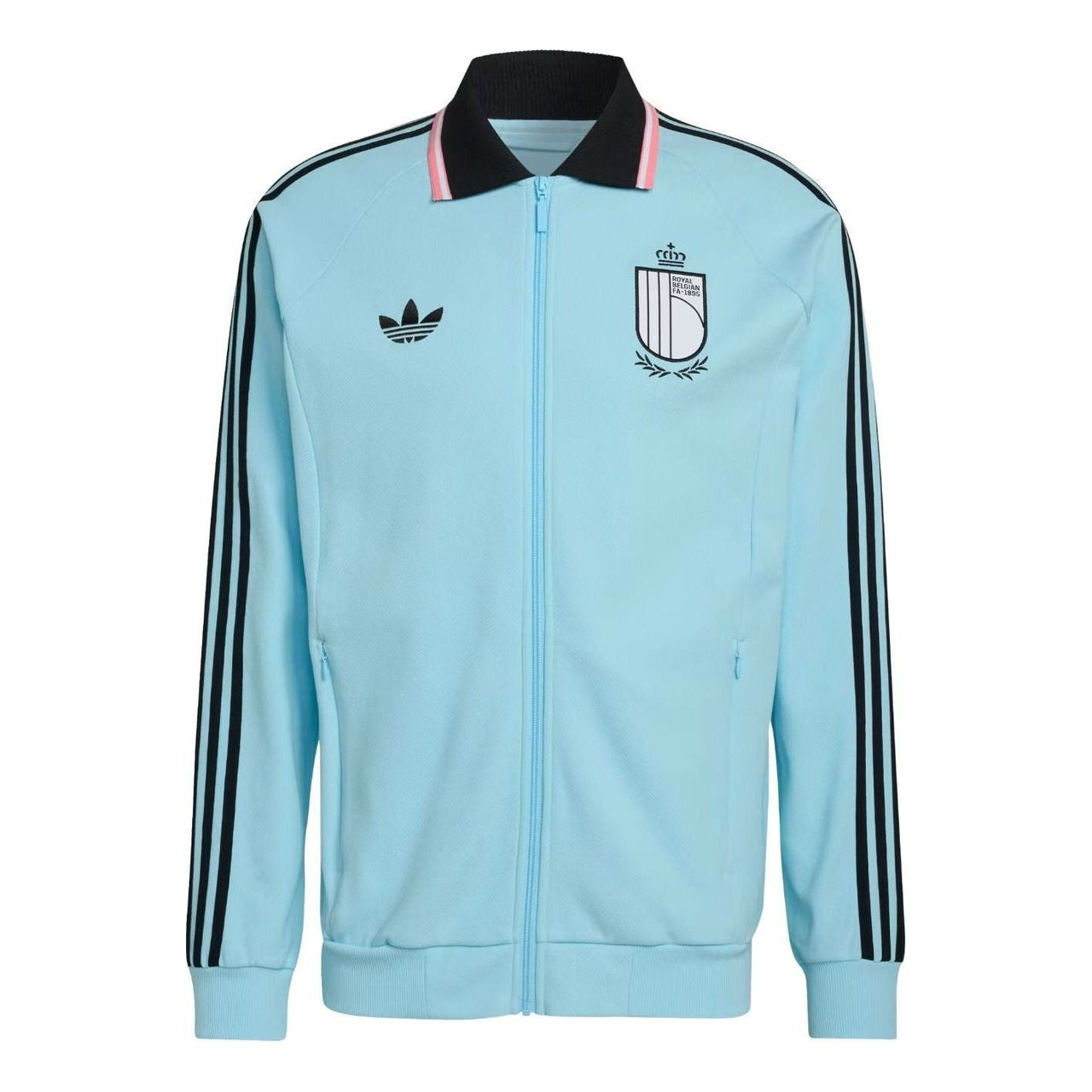 adidas Belgium 2026 Away Anthem Jacket 'Frozen Blue' JZ6213