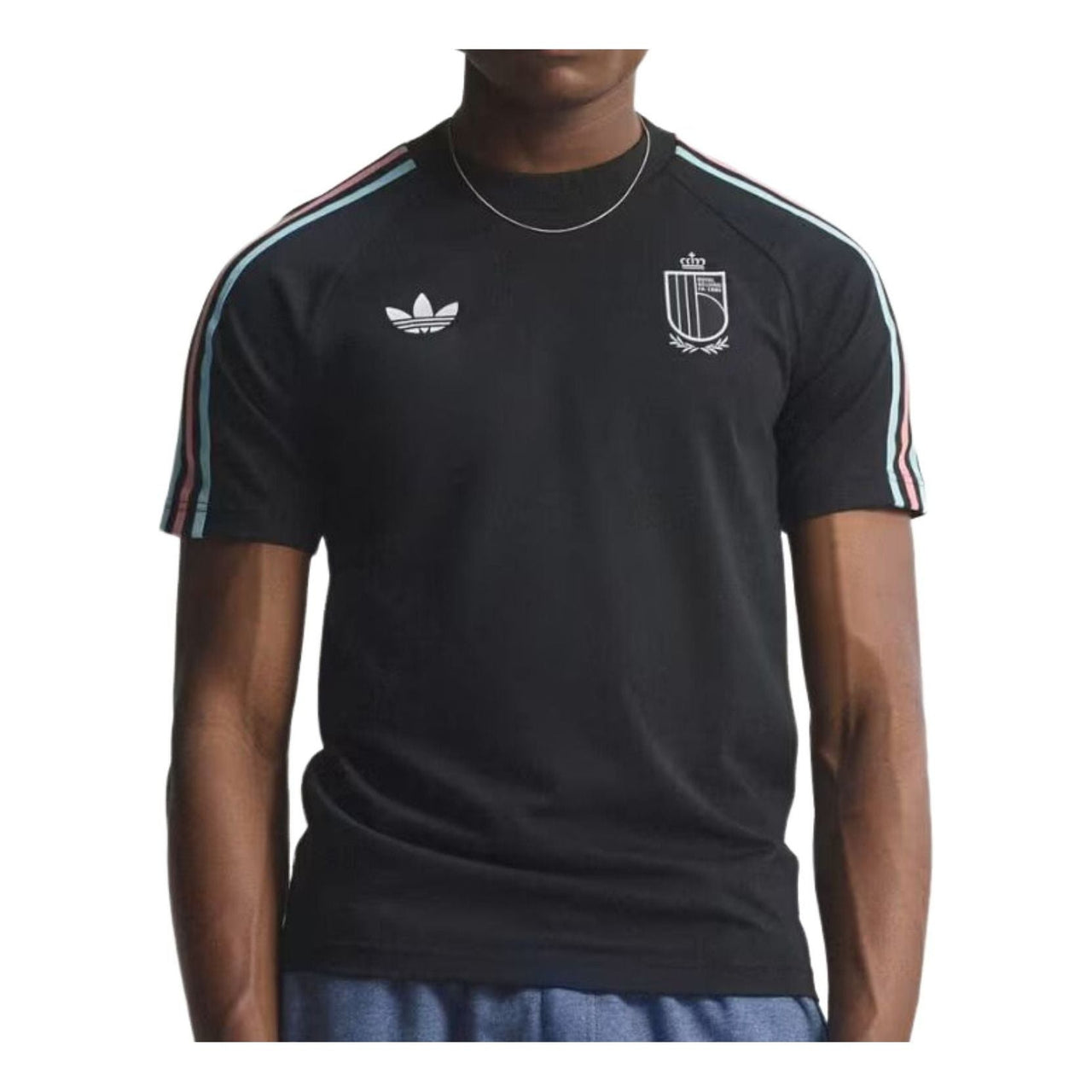 adidas Belgium 2026 Originals T-Shirt 'Black' JZ2207
