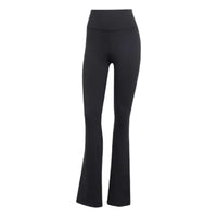 (WMNS) adidas All Me Flare Leggings Asia Sizing 'Black' JE8025