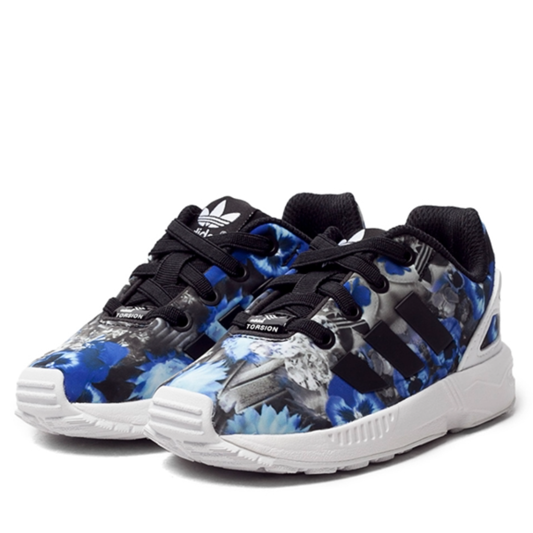 (TD) adidas originals Zx Flux 'Black Blue White' S82704