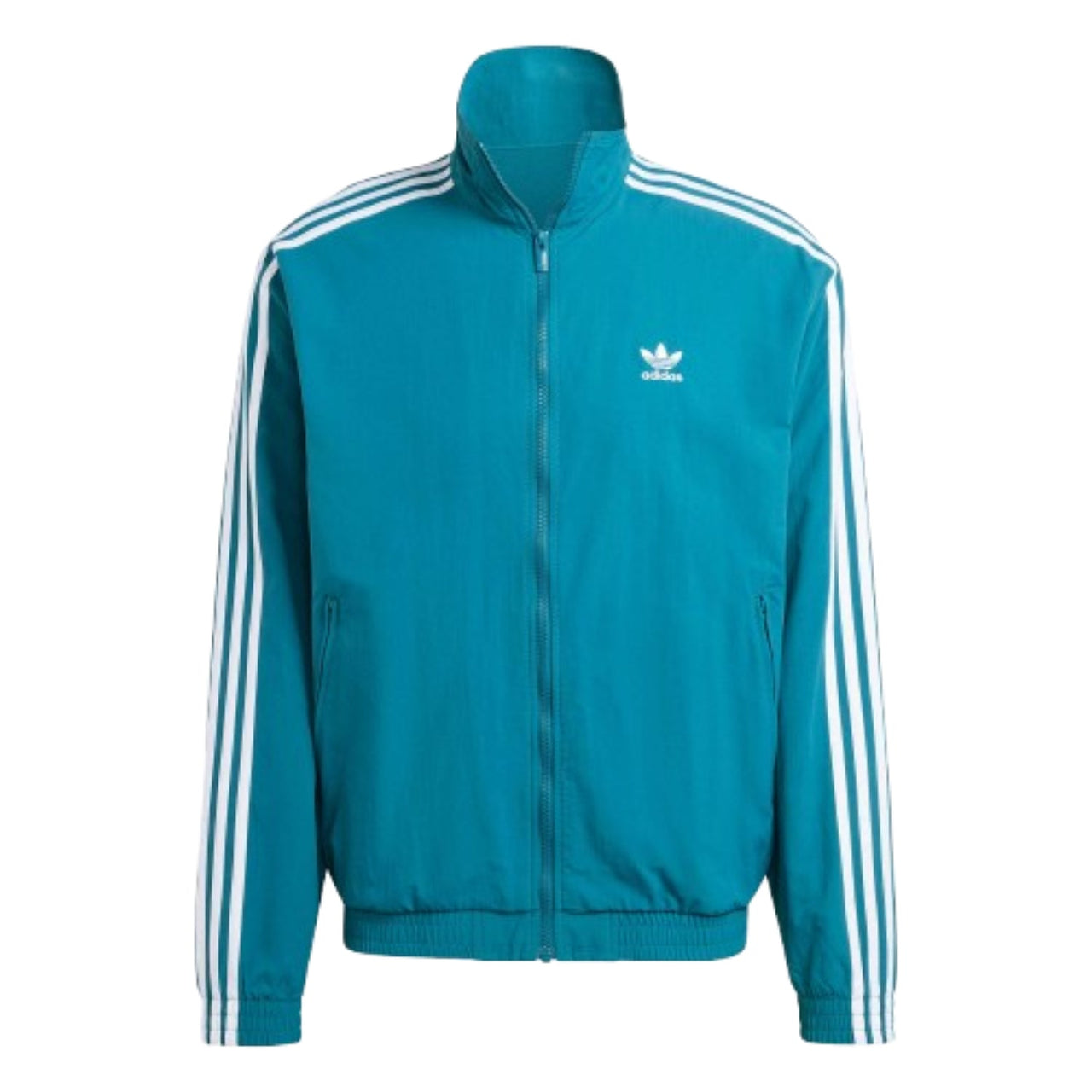 adidas Adicolor Woven Firebird Track Jacket Asia Sizing 'Blue White' IZ2415