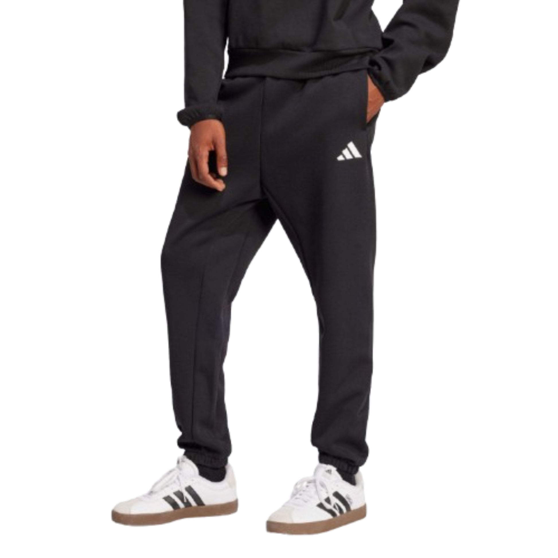 adidas Future Icons Small Logo Track Pants Asia Sizing 'Black' JD4942