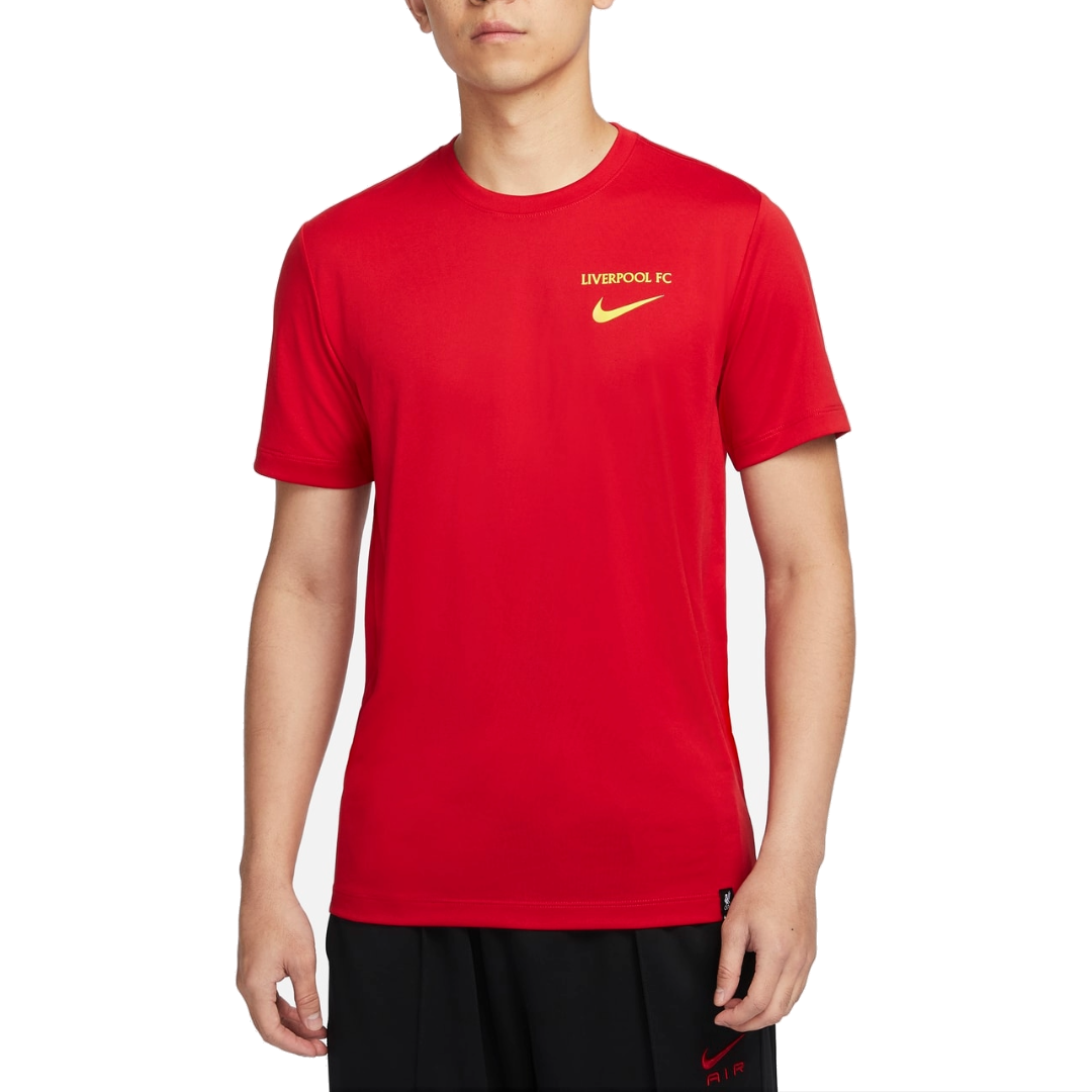 Nike Liverpool FC Dri-FIT T-Shirt 'Red Yellow' FZ8719-687
