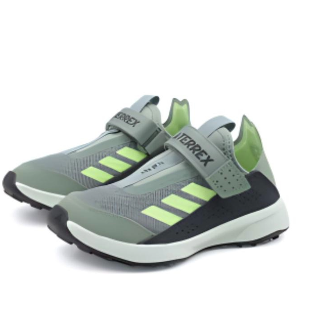(GS) adidas Terrex Voyager 21 Heat.RDY Travel Shoes Easy Fit 'Green' IE7628