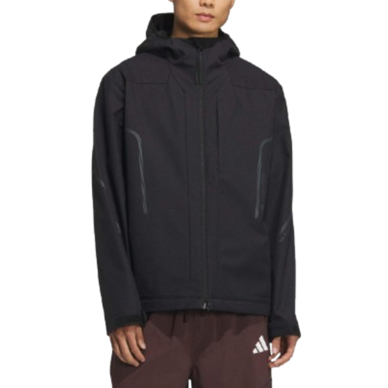 adidas City Escape Soft Shell Jacket Asia Sizing 'Black' JZ1149