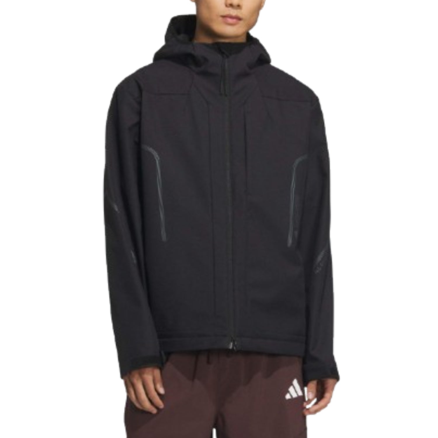 adidas City Escape Soft Shell Jacket Asia Sizing 'Black' JZ1149