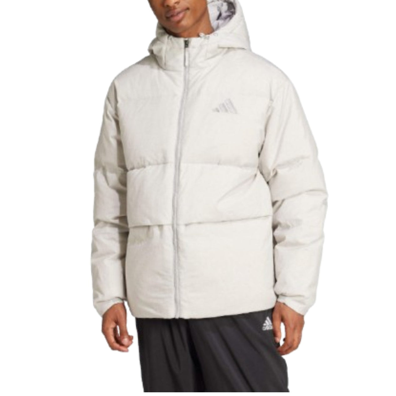 adidas Basic Down Jacket Asia Sizing 'White' JG5941