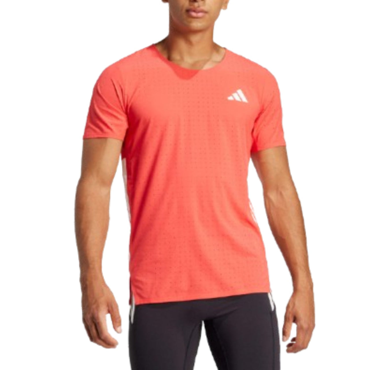 adidas Adizero Running T-Shirt Asia Sizing 'Red' IX8987