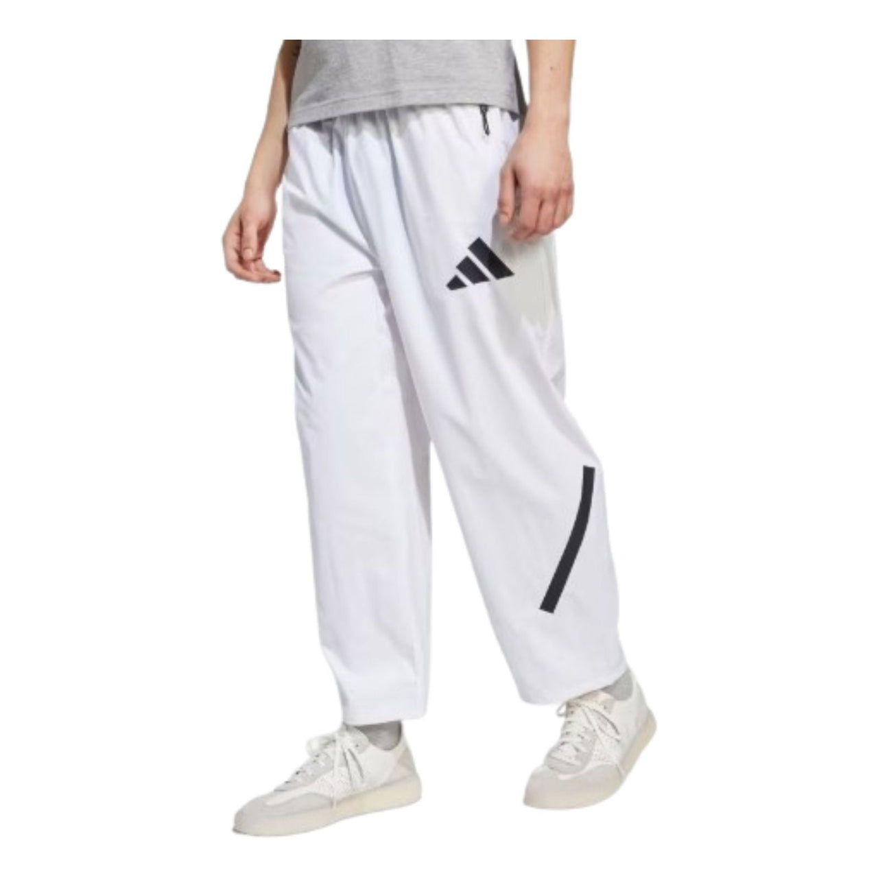 adidas Z.N.E. Sweat Pants Asia Sizing 'White Black' JN9029
