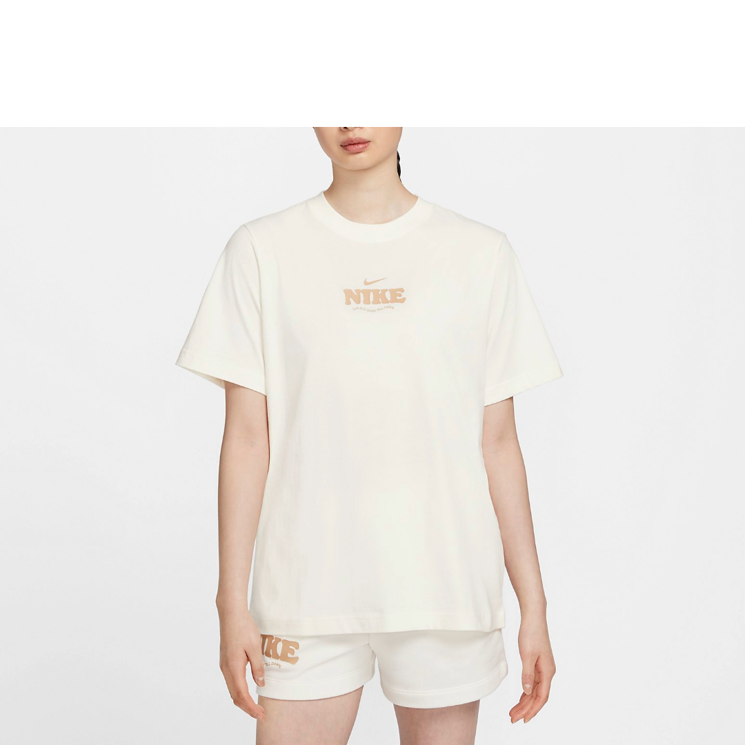 (WMNS) Nike Sportswear Essentials T-Shirt 'Beige' HF6180-133