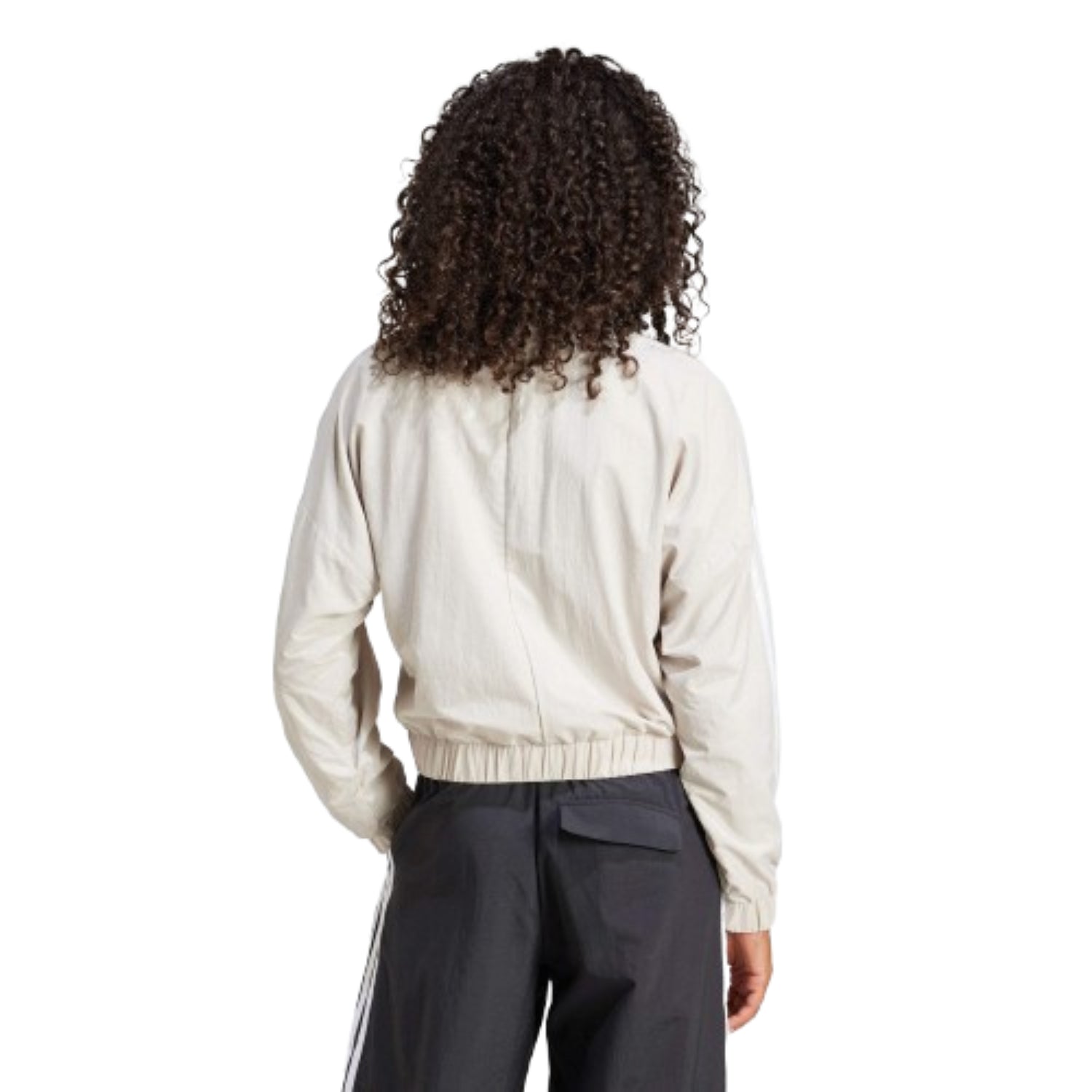 (WMNS) adidas Essentials 3-Stripes Lifestyle Woven Bomber Jacket Asia Sizing 'Grey' JE1317