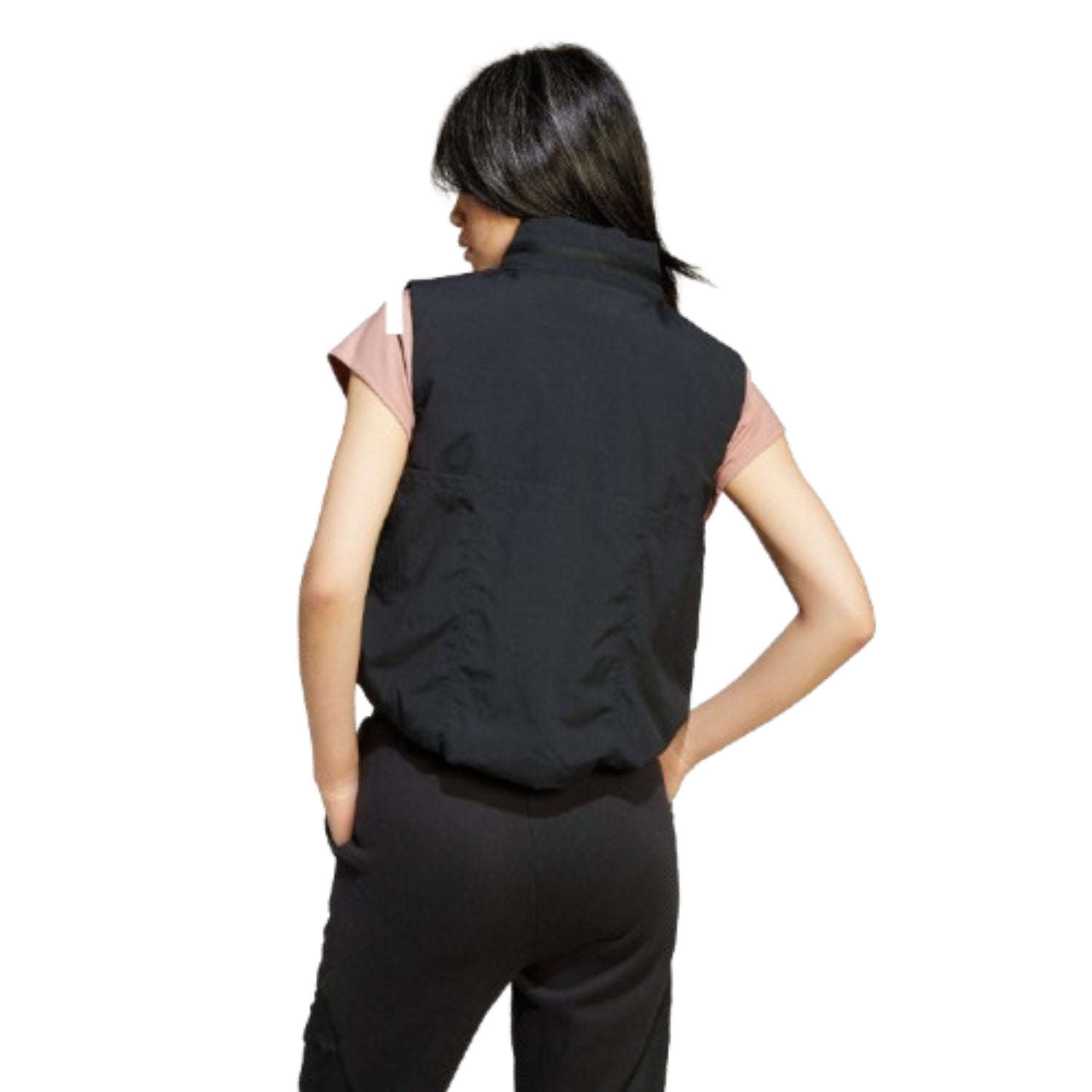 (WMNS) adidas City Escape Cropped Vest Asia Sizing 'Black' JF3418