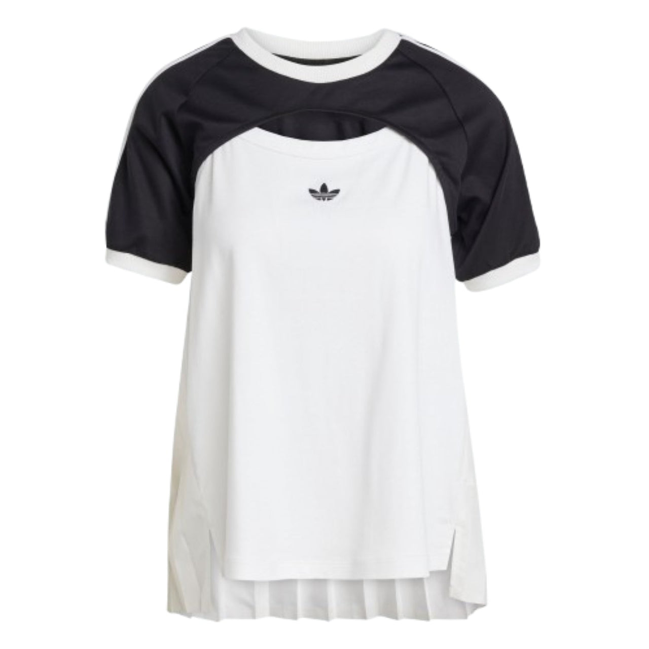 (WMNS) adidas Originals R3CD Cali T-Shirt Asia Sizing 'Black White' JZ6784