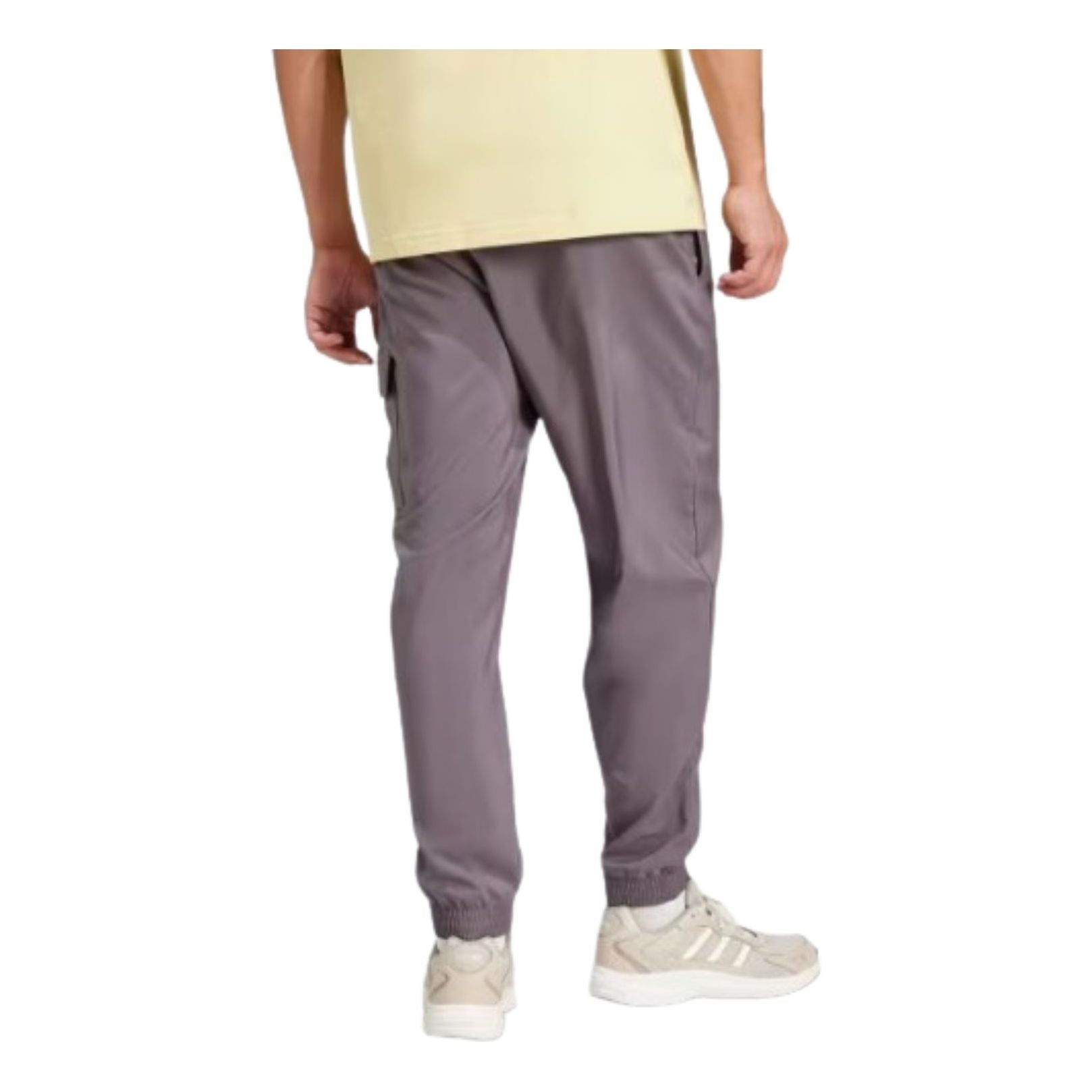 adidas Essentials Small Logo Cargo Pants Asia Sizing 'Purple' JD1822