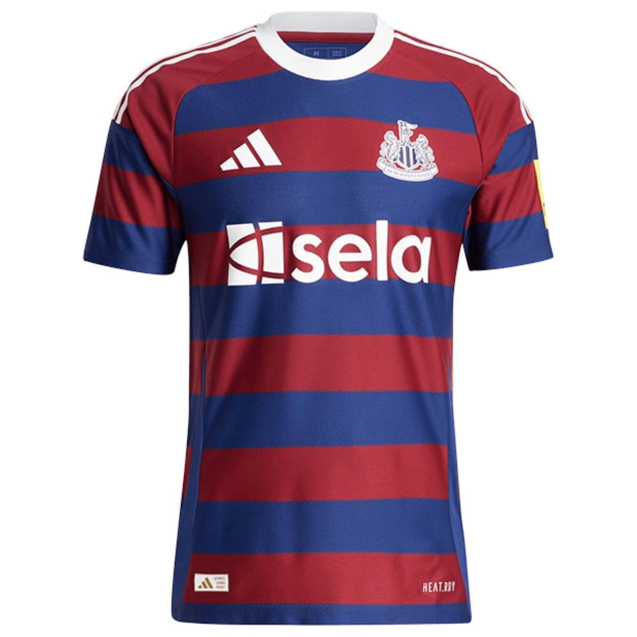 adidas Newcastle United FC 24/25 Away Authentic Jersey 'Burgundy Navy' JJ4463