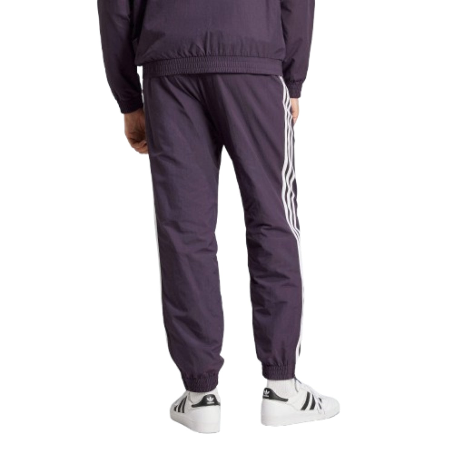 adidas Adicolor Sweat Firebird Track Pants Asia Sizing 'Purple White' IZ2412