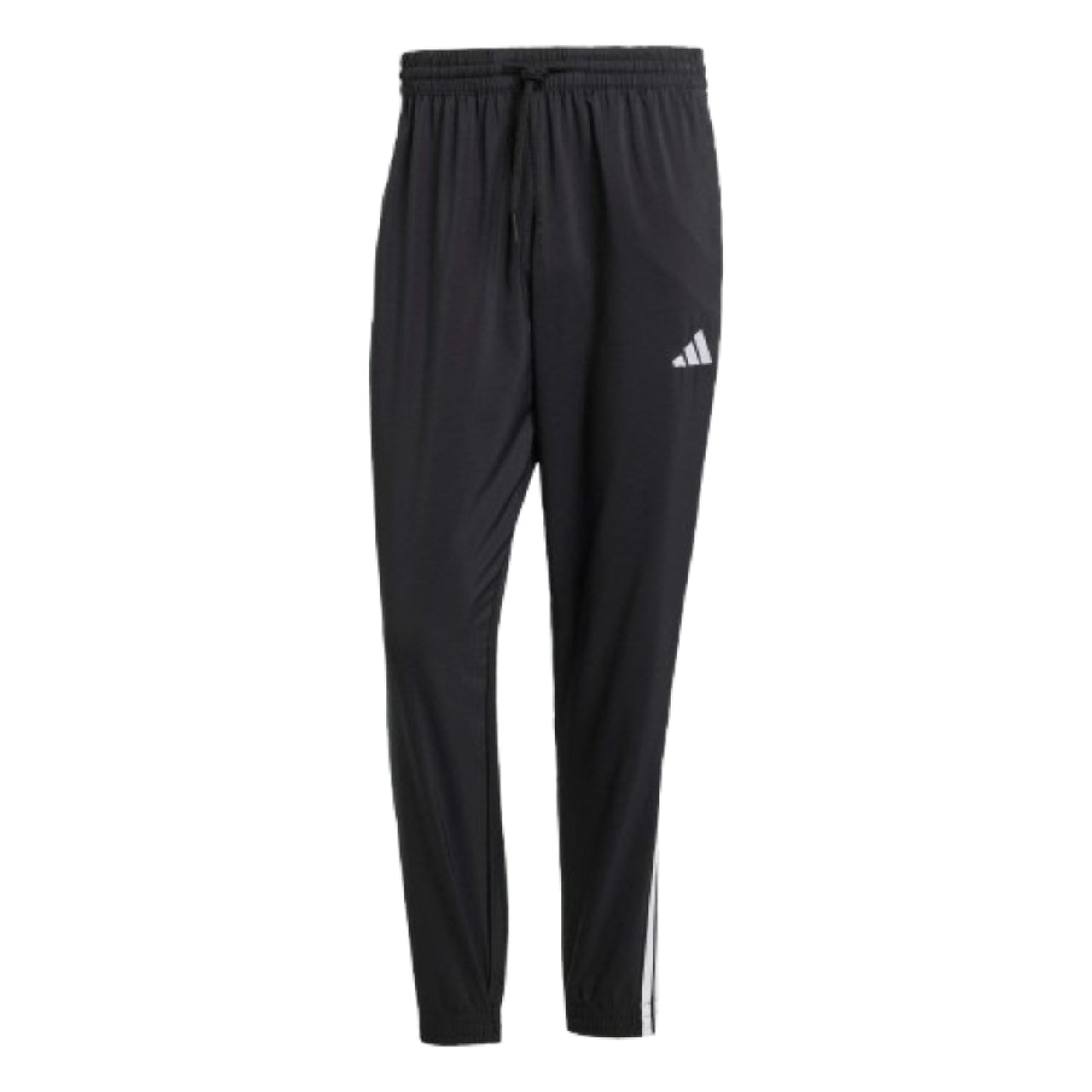 adidas Essentials 3-Stripe Sweat Pants Asia Sizing 'Black White' IM7841